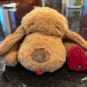 Snuggle Puppy Heartbeat Stuffed Toy ❤️🐶